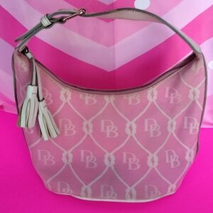 Pink Dooney & Bourke Bucket Handbag